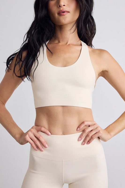 Base Sport™ – Racerback Top in Cream